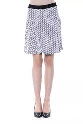 BYBLOS Black Marabou Women Skirt -   -  BYBLOS.